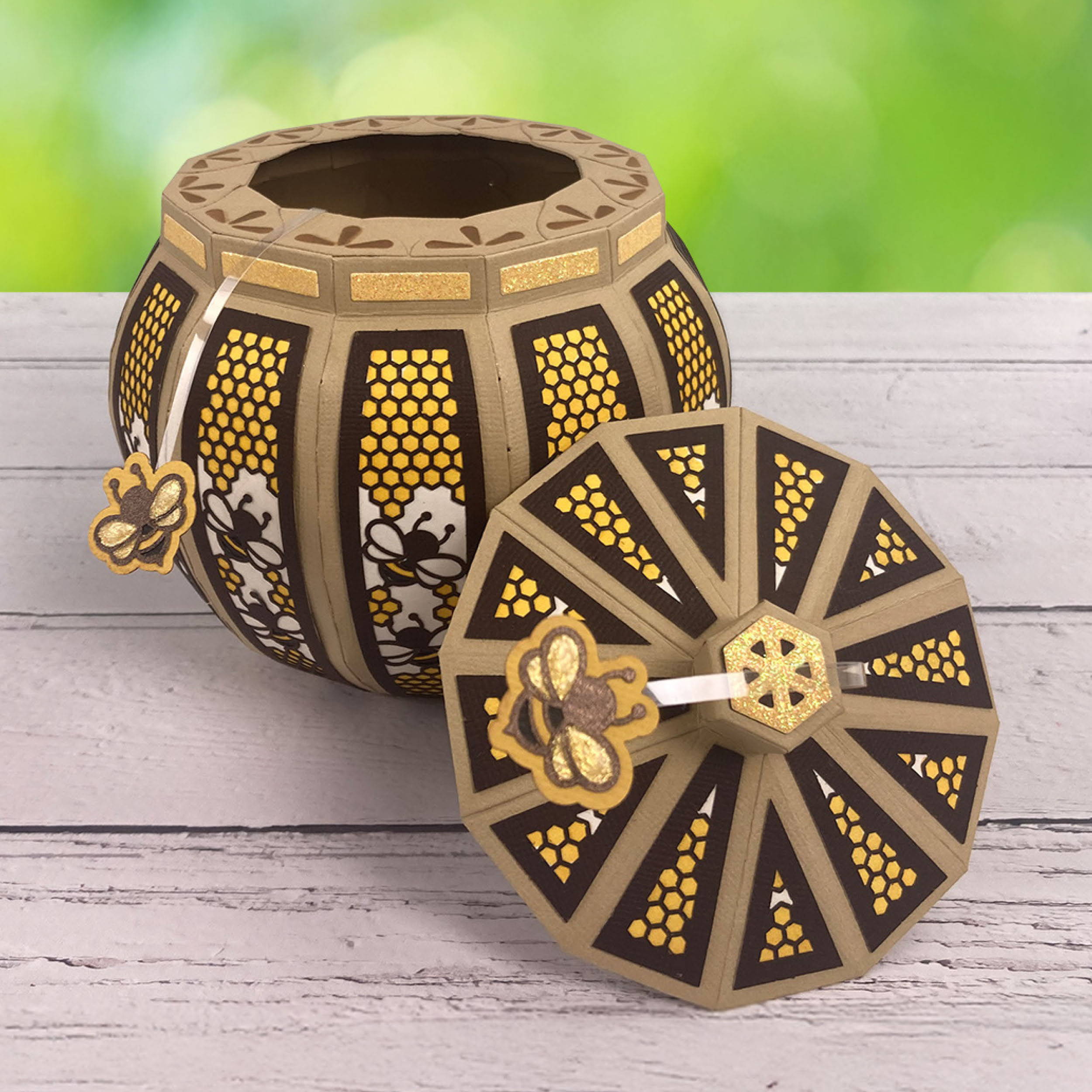 Sweet Honeypot Die Set - Create & Make – Tonic Studios USA